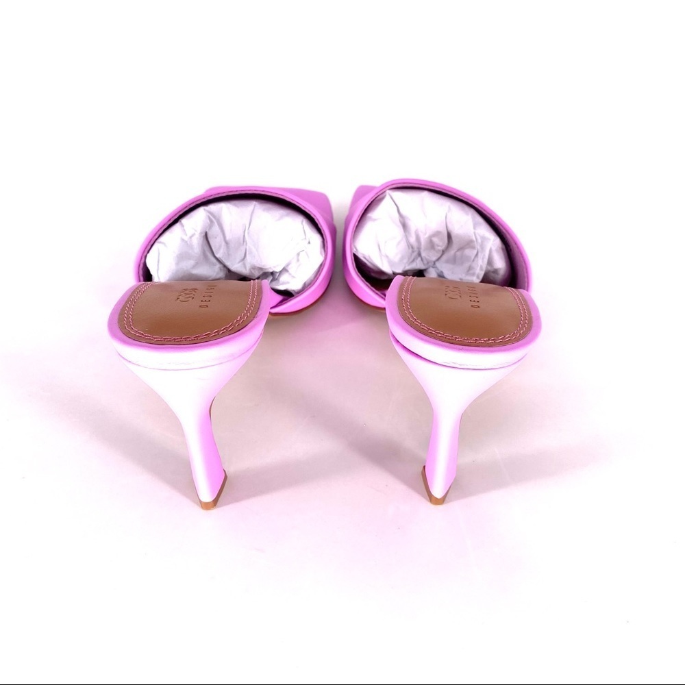 Asos Design Women's Wide Fit Hattie Mid Heeled Mule Sandals - US 8 - Picture 6 of 8
